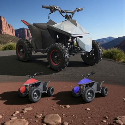 صورة سكوتر الأطفال الرباعي الكهربائي وحش الطرقات 36 فولت